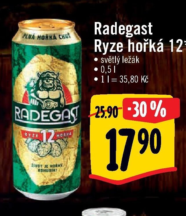 Radegast Ryze hořká 12*