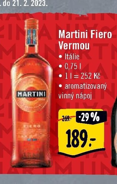 Martini Fiero Vermou