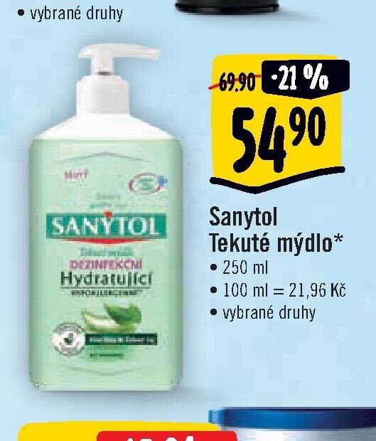 Sanytol Tekuté mýdlo