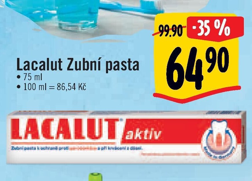 Lacalut Zubní pasta