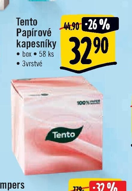 Tento Papírové kapesníky