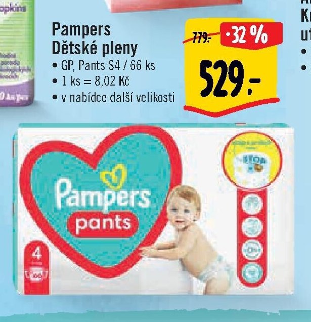 Pampers Dětské pleny