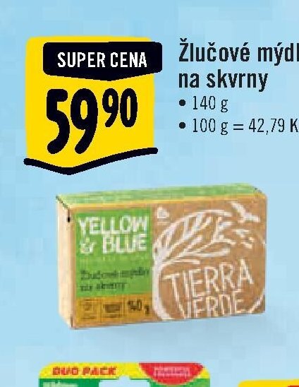 Žlučové mýdlo na skvrny