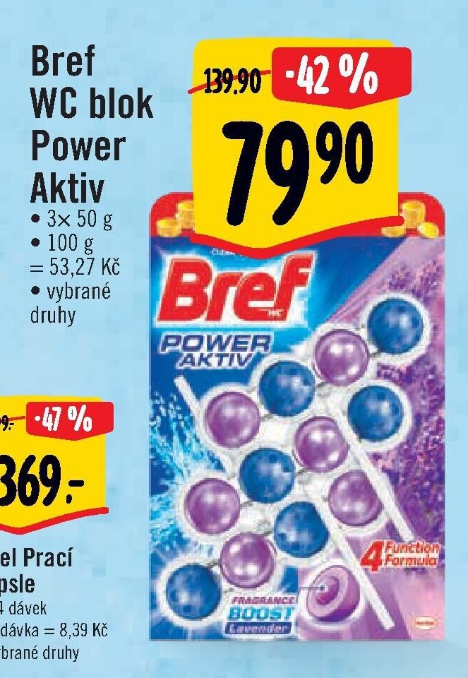 Bref WC blok Power Aktiv