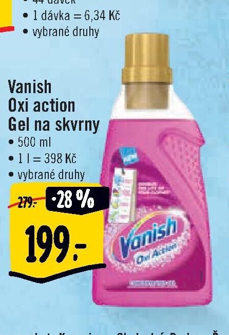 Vanish Oxi action Gel na skvrny