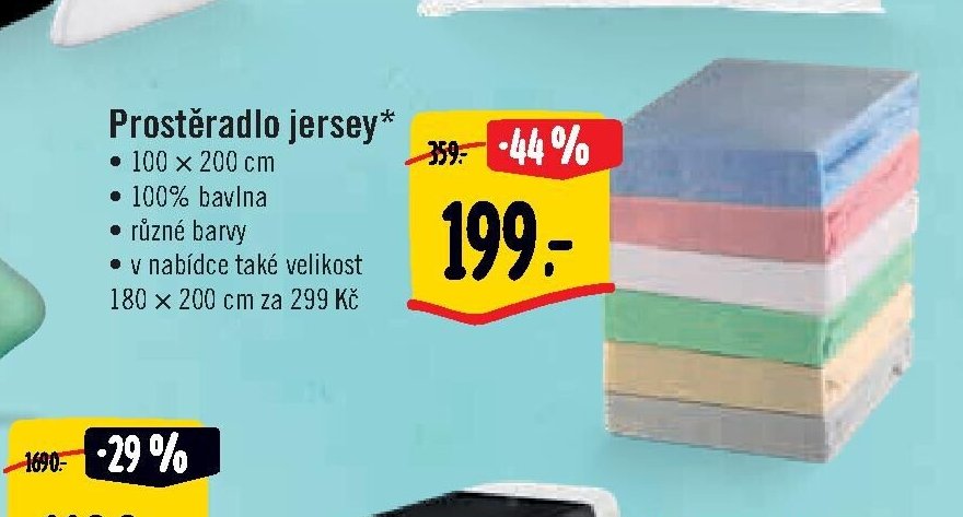Prostěradlo jersey
