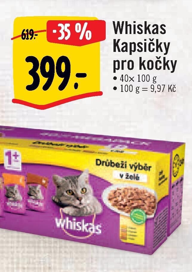 Whiskas Kapsičky pro kočky