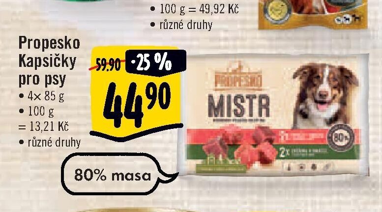 Propesko Kapsičky pro psy