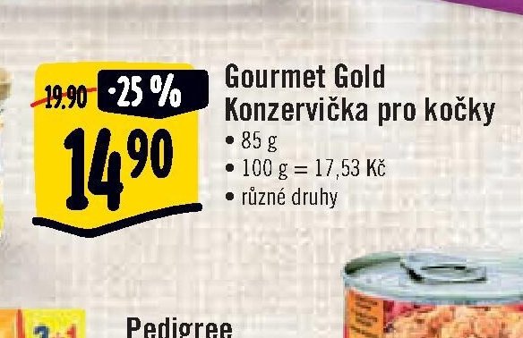 Gourmet Gold Konzervička pro kočky