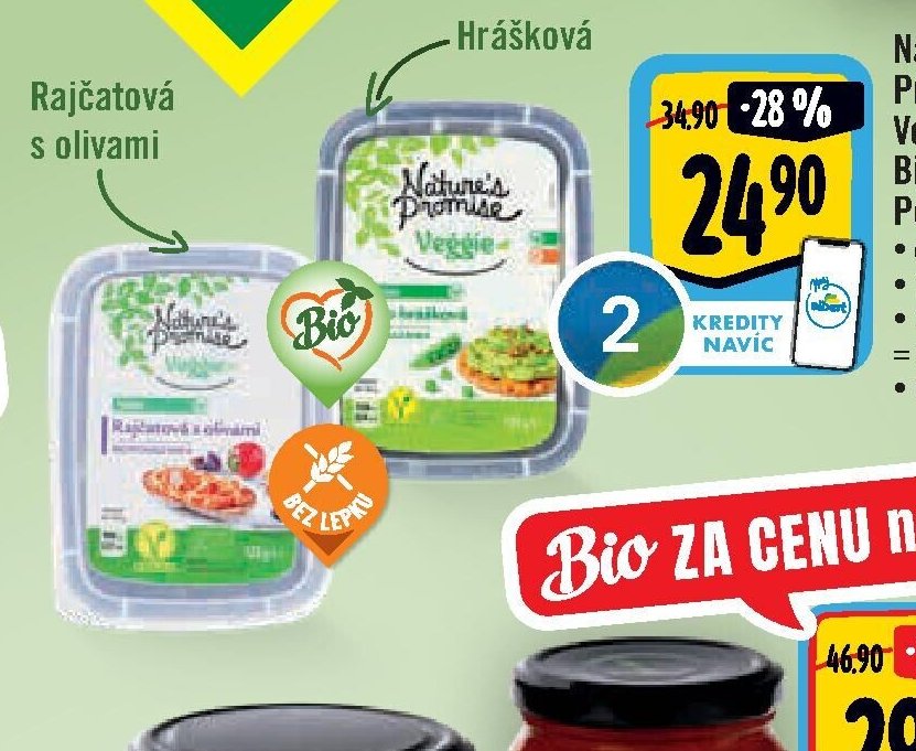 Nature's Promise Veggie Bio Pomazánky