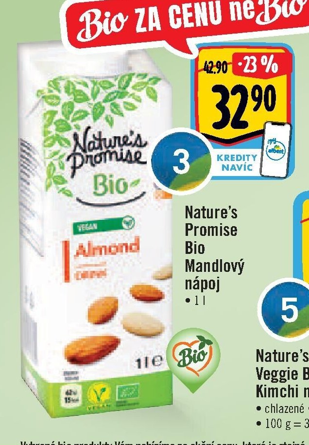 Nature's Promise Bio Mandlový nápoj