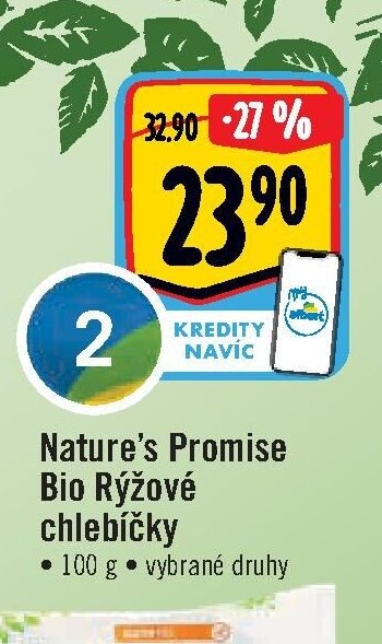 Nature's Promise Bio Rýžové chlebíčky