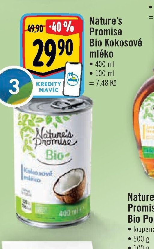 Nature's Promise Bio Kokosové mléko