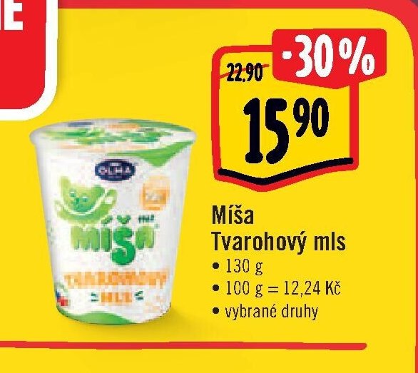 Míša Tvarohový mls
