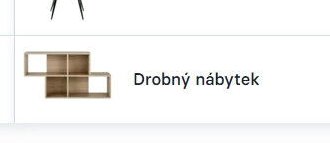 Drobný nábytek