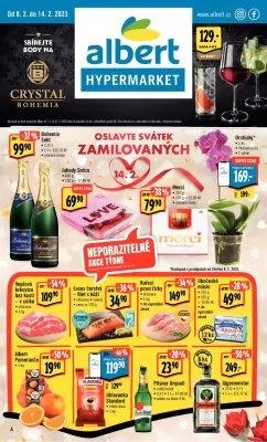 akční leták Albert 8.2.2023-14.2.2023