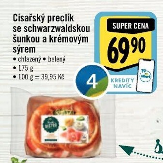Císařský preclík Albert Fresh Bistro