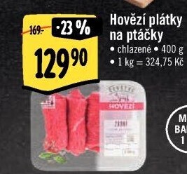 Hovězí plátky Albert