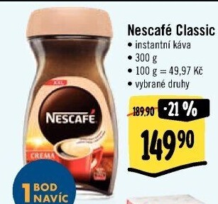 Instantní káva Nescafé Classic