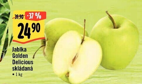 Jablka Golden Delicious