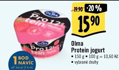 Jogurt ochucený protein Olma