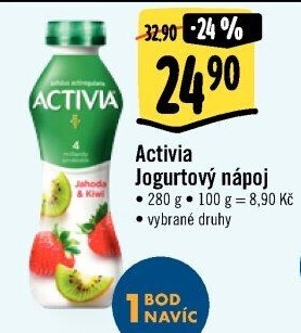 Jogurtový nápoj Activia Danone