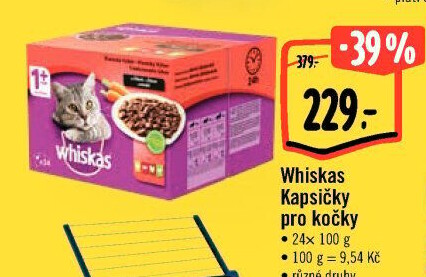 Kapsičky pro kočky Whiskas