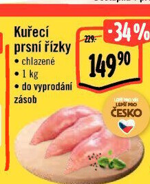 Kuřecí prsní řízky