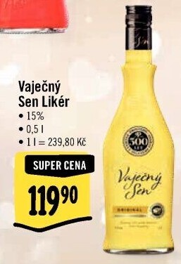 Likéry Vaječný sen Palírna U Zeleného Stromu