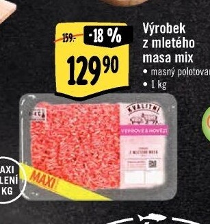 Mleté maso mix Albert