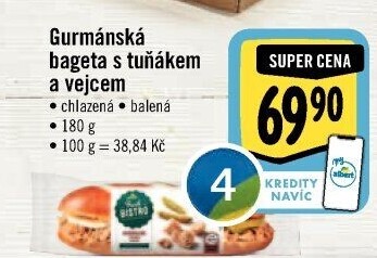 Obložená bageta Albert Fresh Bistro