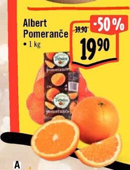 Pomeranče Albert