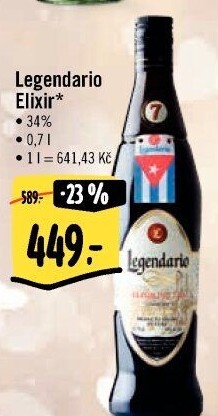 Rum Legendario Elixir de Cuba 7YO
