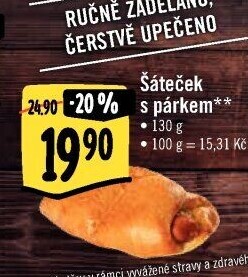 Šáteček s párkem