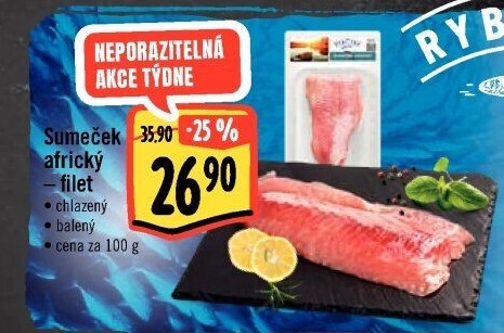 Sumeček africký filety Albert