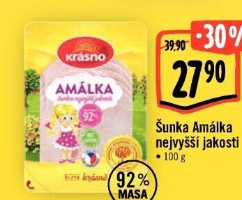 Šunka Amálka nejvyšší jakosti Krásno
