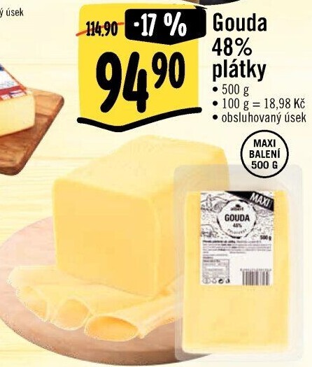 Sýr Gouda 48% Albert