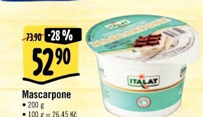 Sýr Mascarpone Italat