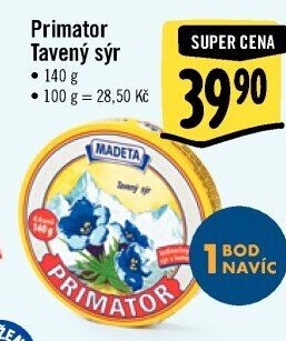 Sýr tavený Primátor Madeta