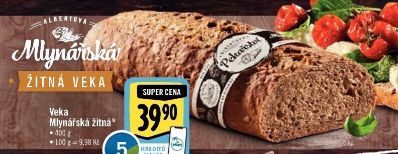 Veka Mlynářská žitná Albert