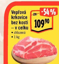 Vepřová krkovice bez kosti