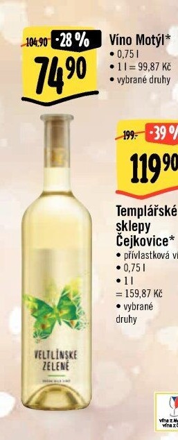 Vína Motýl Víno Mikulov