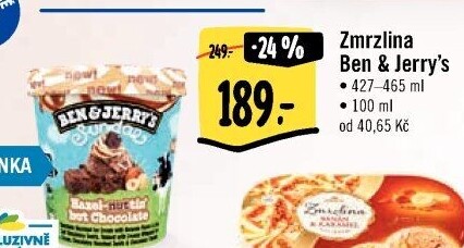 Zmrzlina v kelímku Ben&amp