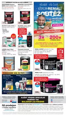 akční leták Barvy a laky drogerie 7.2.2023-26.2.2023