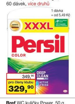 Persil prací prášek a gel, 60 dávek