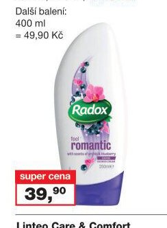 Radox, sprchový gel pro ženy i muže, 250 ml