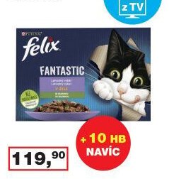 Felix kapsičky pro kočky, 12x 85 g
