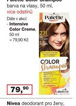 Palette Color Shampoo barva na vlasy, 50 ml
