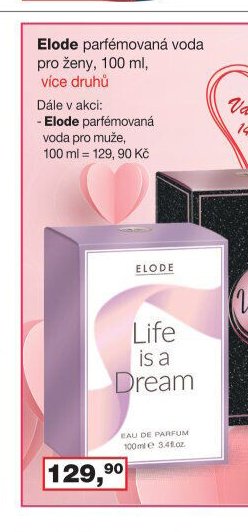 Elode parfémovaná voda pro ženy, 100 ml