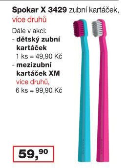 Spokar X 3429 zubní kartáček